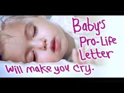 http://www.tfpstudentaction.org/ -- Will America listen to this baby's story?  If you want to help stop abortion, then share this video.  Share if you care.  God bless you.