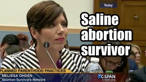 Sign the petition to DEFUND Planned Parenthood:
https://www.tfpstudentaction.org/petitions/defund-planned-parenthood-forever

Mrs. Melissa Ohden who survived a saline infusion abortion testified at a House Judiciary Committee hearing about Planned Parenthood's medical procedures. Planned Parenthood has been under fire after videos were released showing how the mega abortion provider sold fetal tissue to researchers. Founder of the Abortion Survivor's Network, Mrs. Ohden gave this moving testimony in 2015.

God bless you.

Excerpt of Melissa Ohden's testimony:


You wouldn't know it by looking at me today, but in August of 1977 I also survived a saline infusion abortion. And as Gianna shared, that saline infusion abortion involved injecting a toxic salt solution into the amniotic fluid surrounding the pre-born child. The intent of that toxic salt solution is to scald the child to death from the outside in.

 

For days I soaked in that toxic salt solution, and on the fifth day of the procedure my biological mother, who was a 19-year-old college student, delivered me after her labor was induced. I should have been delivered dead that day as a successful abortion.

 

In 2013 I learned, through contact with my biological mother's family, that not only was this abortion forced upon her against her will at the age of 19, but also that it was my grandmother -- my maternal grandmother, a nurse -- who delivered me in this final step of the abortion procedure at St. Luke's Hospital in Sioux City, Iowa. Unfortunately, I also learned that when my grandmother realized that the abortion had not succeeded in ending my life, she demanded that I be left to die.

 

I many never know how exactly two nurses who were on staff that day found out about me, but what I do know is that their willingness to fight for medical care to be provided to me ultimately sustained my life.

 

And I know where children like me were left to die at St. Luke's Hospital. I met a nurse there who delivered a child much like me in 1976. She delivered a little boy after a failed saline infusion abortion, but she followed her superior's orders and she placed him there in a utility closet in a bucket of formaldehyde to be picked up later as medical waste after he was left there to die alone.

 

A bucket of formaldehyde in a utility closet was meant to be my fate after I survived that abortion attempt.

 

I weighed a little less than three pounds when I survived. I suffered from jaundice, severe respiratory problems, and seizures for an extended period of time. And one of the first notations in my medical records by a doctor after I survived is that I looked like I was about 31 weeks gestational age when I was delivered.

 

Despite the miracle of my survival, the doctor's prognosis for my life was very poor initially. My adoptive parents were told that I would suffer from multiple disabilities throughout my life, yet here I am today, perfectly healthy. Yet I know it isn't just how abortion ends the life of children like me that isn't talked about in today's world. It's also not discussed what happens to children like me who live.

 

I can tell you we are your friend, your neighbor, your coworker, and you would likely never guess by passing us on the street that we survived what we did. In my work as the founder of the Abortion Survivor's Network I have had contact with 203 of these other survivors. Letters from some of those survivors have been submitted to this committee.

 

I'm here today to share my story to not only highlight the horror of abortion taking place at Planned Parenthood, but to give a voice to other survivors like me and, most importantly, to give a name, a face, and a voice to the hundreds of thousands of children who will have their lives ended by Planned Parenthood this year alone.

 

As you consider the horrors of what happens at Planned Parenthood each day, I would urge you to remember my story and Gianna's, too. We may not have survived abortions at Planned Parenthood, but the expectation for our lives to be ended by abortion are the very same as those who do lose their lives there.

 

And I have long believed that if my birth mother's abortion would have taken place at a Planned Parenthood I would not be here today. Completing over 300,000 abortions a year provides them with the experience to make sure that failures like me don't exist.

 

As a fellow American and as a fellow human being, I deserve the same right to life, the same equal protection under the law as each and every one of you. Yet, we live in a time where not only do such protections not exist, but my own tax dollars and yours go to fund an organization that has perfected the very thing that was meant to end my life, and this must end.