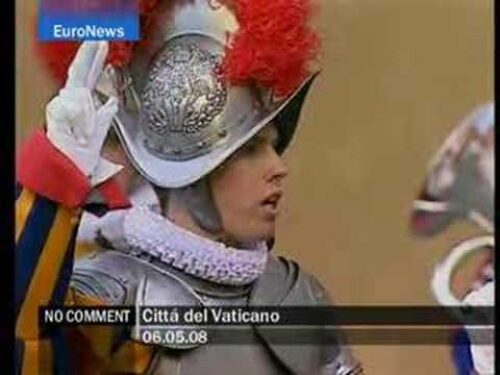 Traditional swearing-in day for new recruits of the Pontifical Swiss Guard